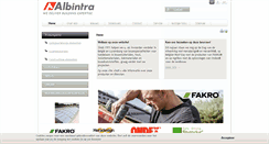 Desktop Screenshot of albintra.be